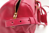 Yves Saint Laurent Fuchsia Leather 2 Way Duffle Bag Eb0526pssde