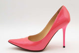 Jimmy Choo Hot Pink Patent Leather Pumps Size 36.5 Eb0626crsa
