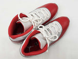 Nike Air Jordan 11 Retro "Cherry" Red & White Sneakers Size 14 Fw0325lxzdu
