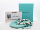 Tiffany & Co. Hardwear Ball Bracelet In Sterling Silver 19.3 Grams 8 Inch Fw1026lordu
