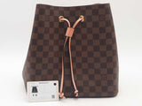 Louis Vuitton Néonoé Mm Damier Ebene Brown Handbag Aa0326czxsa