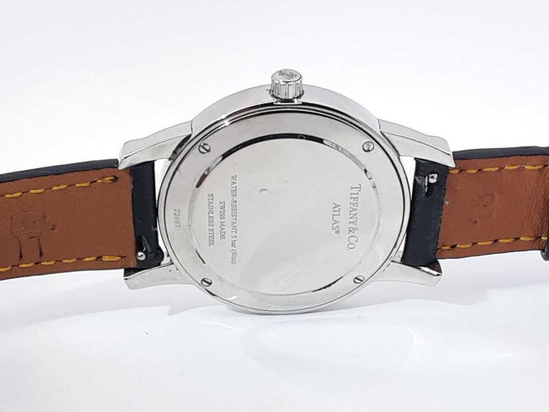 Tiffany & Co. Atlas Stainless Steel 37mm Quartz Watch Sd0525izxsa