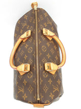 Louis Vuitton Speedy 30 Brown Monogram Handbag Do0926iocde