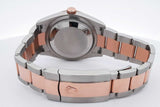 Rolex Oyster Perpetual Datejust 36mm Everose Gold Stainless Watch Eb0526lxxxzsa