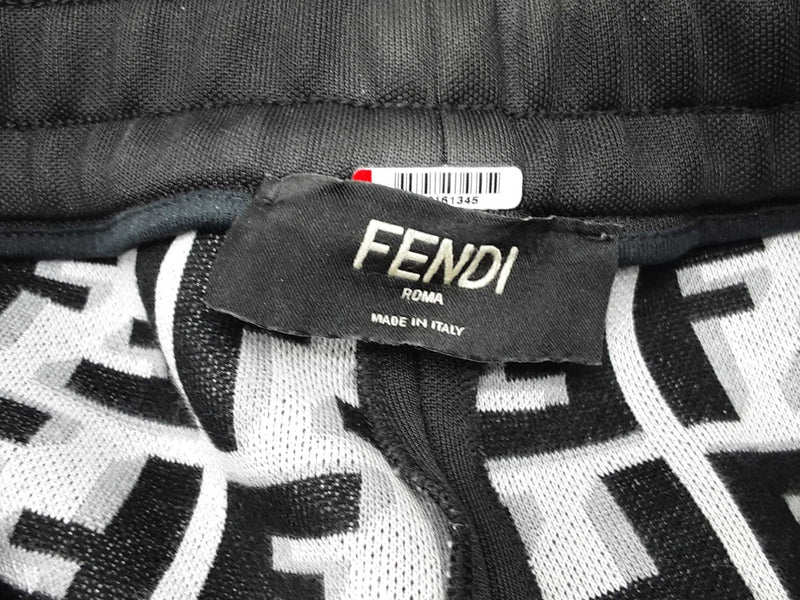 Fendi Black White Logo On Side Track Suit Set Size It Xxl Do0425pxzde