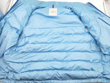 Moncler Gui Packable Blue Down Gilet Quilted Vest Size 5 Do0926lxzde