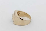 0.88cttw Diamond Ring In 18k Yellow Gold 18.9 Grams Size 11 Eb0926lpxzsa
