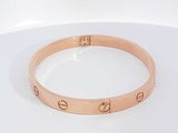 18k Rose Gold Cartier Love Bracelet 35 Grams Size 19 Aa0525lizxsa