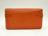 Hermes Kelly To Go Orange Wallet Fw1124pxzdu