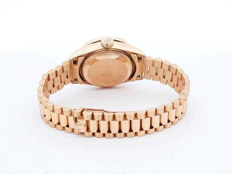 Rolex Oyster Perpetual Datejust President Watch In 18k Yellow Gold & Diamonds 26mm 71.5 Grams Fw0825ixzdu