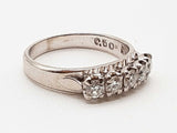 0.50 Cttw Diamonds Platinum 4.5g Ring Size 5.5 Do0226lcrde