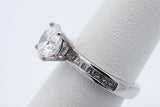 2.8cttw Diamond Ring In Platinum 6.4 Grams Size 5.5 Eb0126rwxzdu