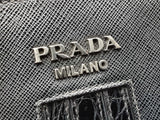 Prada Lux Portfolio In Black Saffiano Leather Fw0926oxzdu