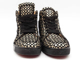 Christian Louboutin Rantus Orlato Glitter Gold Size 38.5 Aa0826lzxsa