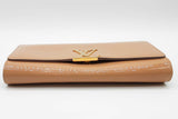 Louis Vuitton Louise Nude Patent Leather Clutch Eb0526pxzde