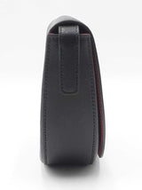 Salvatore Ferragamo Gancini City Crossbody Bag In Black Leather Fw0526lixdu