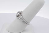 1.87cttw Lab Grown Diamond Ring In 14k White Gold 3.1 Grams Size 7 Eb0826erxsa