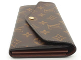 Louis Vuitton Sarah Brown Monogram Coated Canvas Wallet Do0926orxde