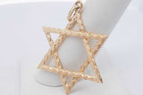 14k Yellow Gold Star Of David Pendant 4.2 Grams Eb0726wsxsa