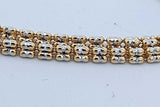 10k Two Tone Gold Chain Necklace 10.3 Grams 22 Inch Eb0826rexde