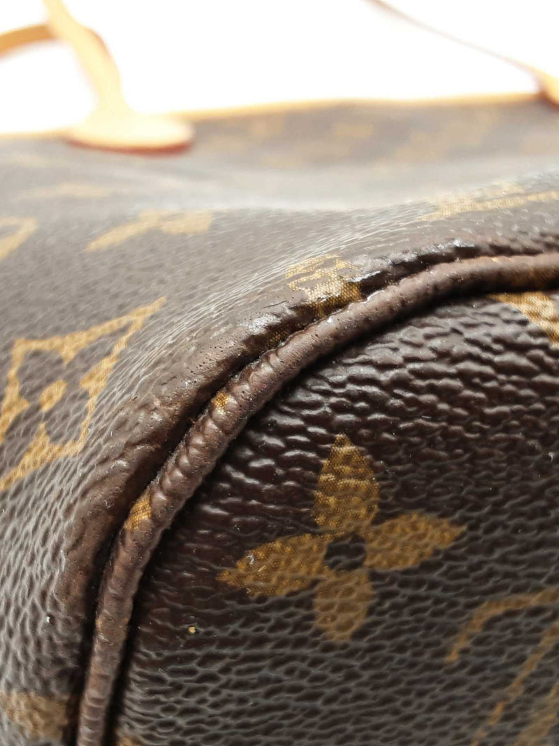 Louis Vuitton Neverfull Mm Tote Bag In Monogram Coated Canvas Fw0925pixdu