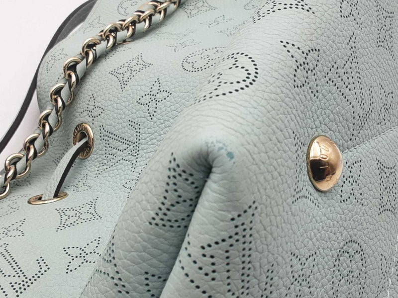 Louis Vuitton Bella Mahina Blue Handbag Aa0925rzxsa