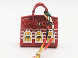Mini Bag Charm House Red Aa0825esa