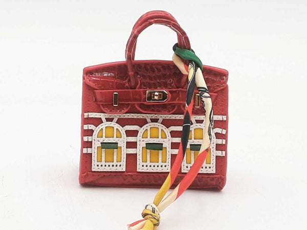 Mini Bag Charm House Red Aa0825esa