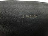 Chanel Croc Embossed Black Leather Boots Size 36.5 Eb0824wrxsa