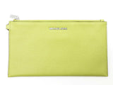 Michael Kors Lime Green Adele Wristlet Silver Hardware Lh0924lrde