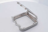 Lab Grown Diamond 14k White Gold Smart Watch Case Cover 33.6 Grams Eb0226lexzsa