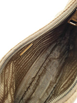 Prada Re-edition Quilted Brown Tessuto Nylon Shoulder Bag Eb0626wxzsa