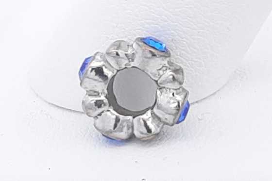 Sterling Silver Spacer Charm 1.5 Grams Eb0824rsa