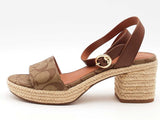 Coach Sandal Brown Size 7 Aa0926ozsa