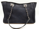 Chanel Deauville Black Shopping Tote Do0825lrxzde
