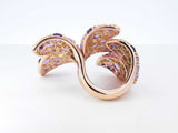 Pasquale Bruni Giardini Segreti Ring In 18k Gold 21.8g Size 6.75 Fw0826loxzdu