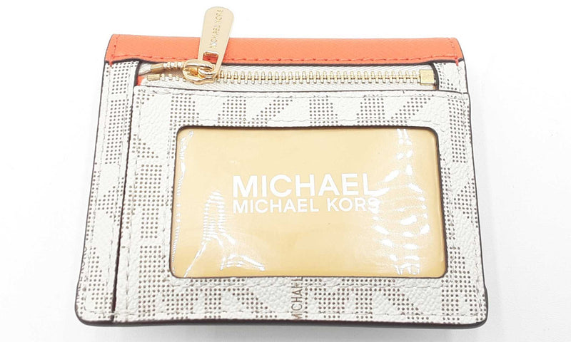 Michael Kors Jet Set Travel Card Case Key Holder Wallet Eb0424ordu