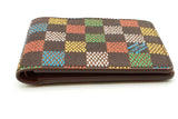 Louis Vuitton Damier Ebene Multicolor Bifold Wallet Eb1025lxzde