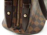 Louis Vuitton Cabas Rivington Tote Bag In Damier Ebene Coated Canvas Fw0726exrdu