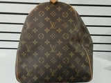 Louis Vuitton Brown Monogram Keepall 55 Duffle Bag Vc0826rwrmia
