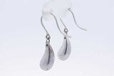 Tiffany & Co. Elsa Peretti Tear Drop Sterling Silver Earrings 4.3g Eb0725wxdu