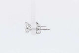 1.0cttw Lab Grown Diamond Stud Earrings In 14k White Gold 0.7 Grams Eb0326orxsa