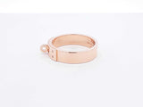 Hermès Kelly Small Model Ring In 18k Rose Gold 6 Grams Size 7 Fw1125srxdu
