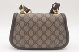 Gucci Supreme Monogram Canvas Mini Blondie Shoulder Bag Eb0326exzsa
