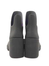 Burberry Marsh Black Rubber Ankle Booties Size Eu 37 Us 7 Fw1025crdu