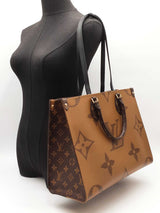 Louis Vuitton On The Go Mm In Monogram & Giant Monogram Coated Canvas Fw0726rrzdu