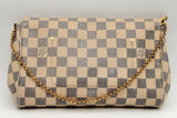 Louis Vuitton Damier Azur Favorite Shoulder Bag Eb1024oxzsa