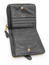 Balenciaga Motocross Zip Around Compact Wallet Eb0826crde