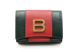 Gucci X Balenciaga The Hacker Project Web Leather Card Case Wallet Eb1224wxzdu