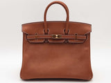 Hermes Fauve Barenia Faubourg Birkin 25 Handbag Aa0126ospzxsa